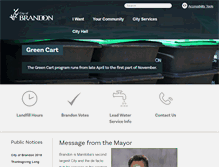 Tablet Screenshot of brandon.ca