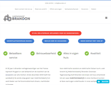 Tablet Screenshot of brandon.nl